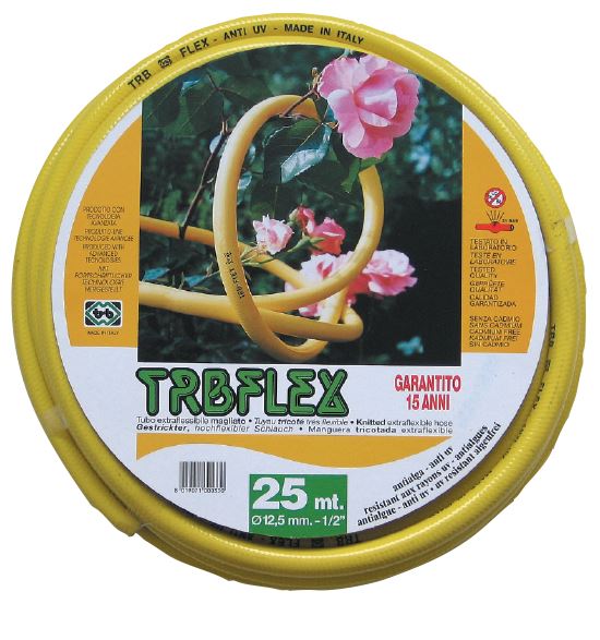 TRB-FLEX tömlő 1/2" sárga 25m