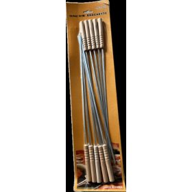 Nyársbot egyenes 40cm 10db-os