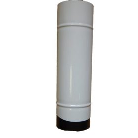 Füstcső fehér zom 118/400mm magyar