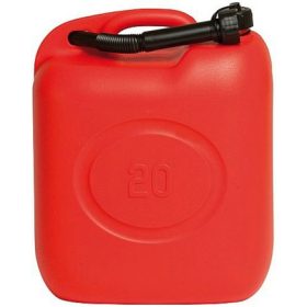 Üzemanyag kanna 20l műanyag piros