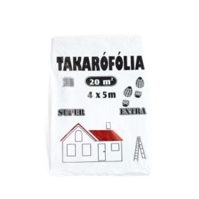 Takarófólia 4×5m építési