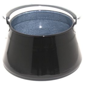 Bogrács halföző 16L zománcozott