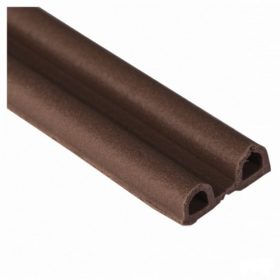 Ablaktömítő profil P barna 9×5,5mm 6fm