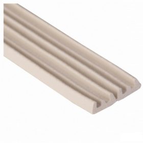 Ablaktömítő profil E fehér 9×4mm 6fm