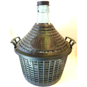 Műanyag fonatú üvegballon 5L