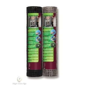 Ponthegesztett fémháló PVC bevonat 1,1mm 1×25m (19×19)