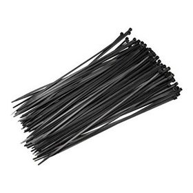 Gyorskötöző 100r 280×4,8mm fekete UV álló