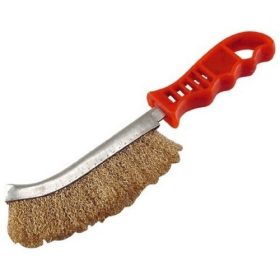 Drótkefe hajlított réz