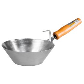 Kőműves serpenyő 180mm horganyzott import