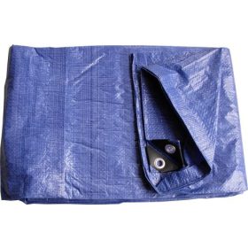 Ponyva 3×4m kék 140g/m2