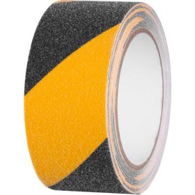 Csúszásgátló szalag bitumenes sárga/fekete 50mm/5m