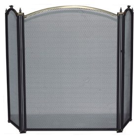 Kályha szikrafogó paraván 60×95cm antik