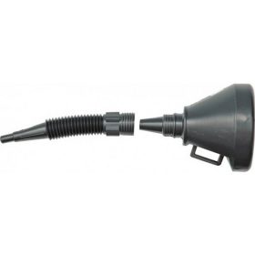 Üzemanyag tölcsér 120mm szűrővel