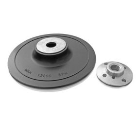 Gumitányér 125mm tépőzáras flexre