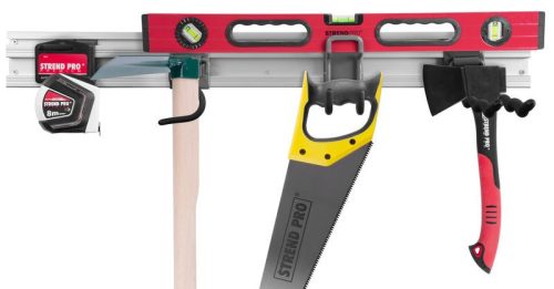 Fali szerszámtartó 80cm alu 4 akasztó
