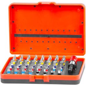Bit készlet 41 részes L-25 mm, S2