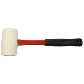 Gumikalapács 900g fehér üvegszálas