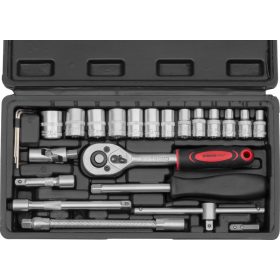 Dugókulcs klt 25r. 1/4" 4-14mm