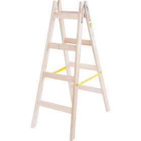 Festőlétra fa 4 fokos Import