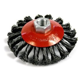 Tárcsakefe 100mm M14 x 2, 0,5mm drót