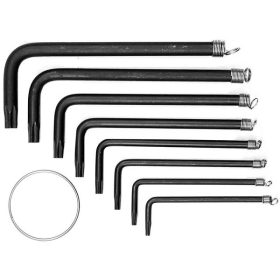 Imbuszkulcs klt 8r torx T10-T40