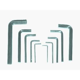 Imbuszkulcs klt 10r 2-12mm ezüst