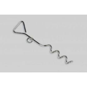 Kikötőspirál 9mm×40cm forgókarikával