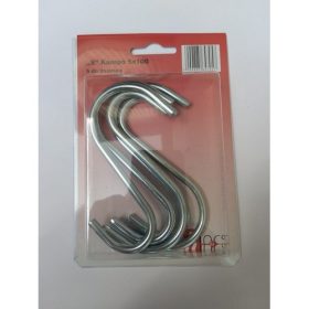 S kampó 10r 4×70mm horganyzott