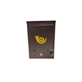 Postaláda Porto záras barna