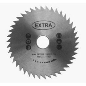 Faipari körfűrészlap 40 fogú 125/22,23mm sima