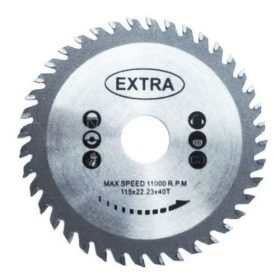 Faipari körfűrészlap 40 fogú 125/22,23mm