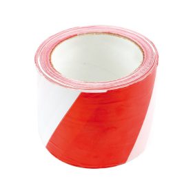 Kordonszalag fehér/piros 48mm/33m