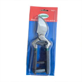 Metszőolló 23cm kovácsolt fekete szivacsos nyelű