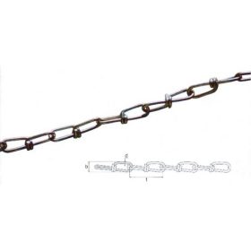 Csomózott lánc 2.5 horganyzott dobon 40m