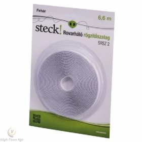 Tépőzár szalag szunyoghálóhoz 6mm×5,6m fehér