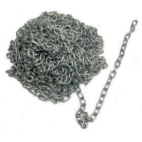 5x21 lapos folyólánc DIN 5685 A horganyzott (rövidszemű)